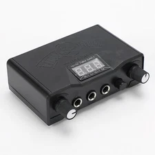 New Beginner LCD Digital Dual Tattoo Machine Power Supply Kit Liner Shader USA