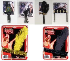 Adult Roaring 20's Charleston Flapper Headband Costume