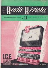 RADIO RIVISTA - Novembre 1950 - N°11