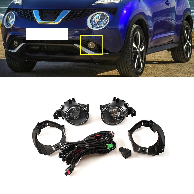 1 Set Daytime Running Lights Fog Lamps Kit For Nissan Juke 2015
