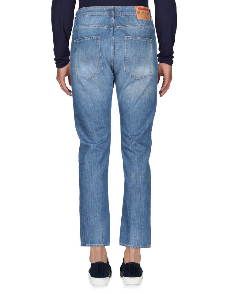 Jeans Coupe Slim Slim Orange Meltin'pot Homme - 1966950-orange