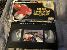 1997, StarFox 64 Nintendo Power VHS Promotional Tape Video N64 