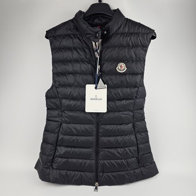 MONCLER Igens Women's Black Down Vest New | eBay