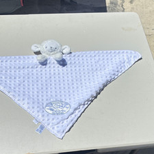 Little Me White Lamb Lovey Blanket Security Blanket Plush Baby Toy 0 