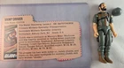 Gi Joe Hasbro 1982 Clutch V1 Figure File Card Vintage 3.75 ARAH Complete