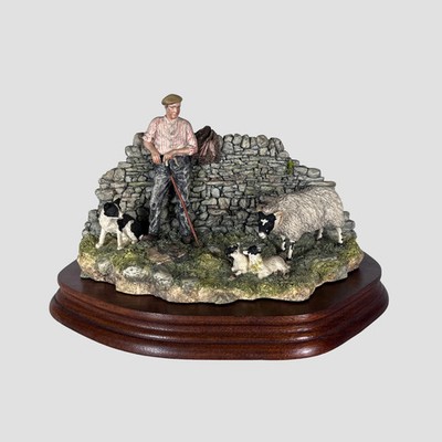 Safe Delivery Border Fine Arts Schaf Modell Originalkarton und Zertifikat
