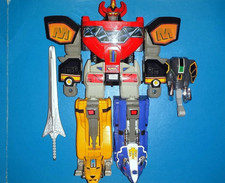 DINO MEGAZORD Mighty Morphin Power Rangers Deluxe 10" Bandai 1991 Zyuranger