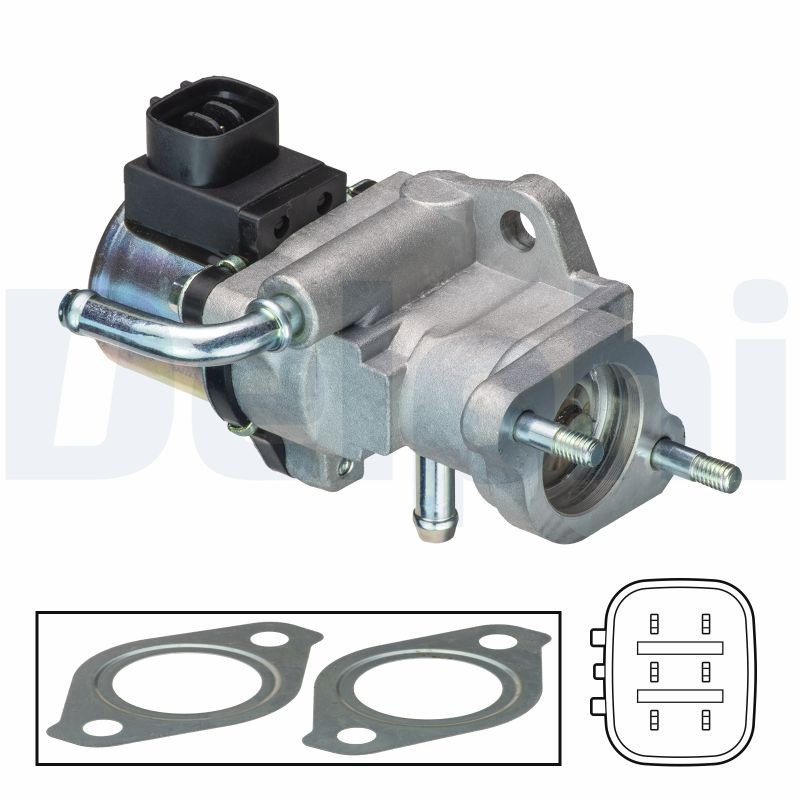 Für DELPHI EG10441-12B1 EGR VALVE AURIS, COROLLA, YARIS - Bild 6