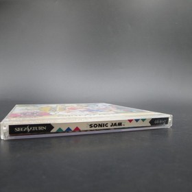 Sonic Jam Sega Saturn with Spine Card Inserts and Manual Japanese Version