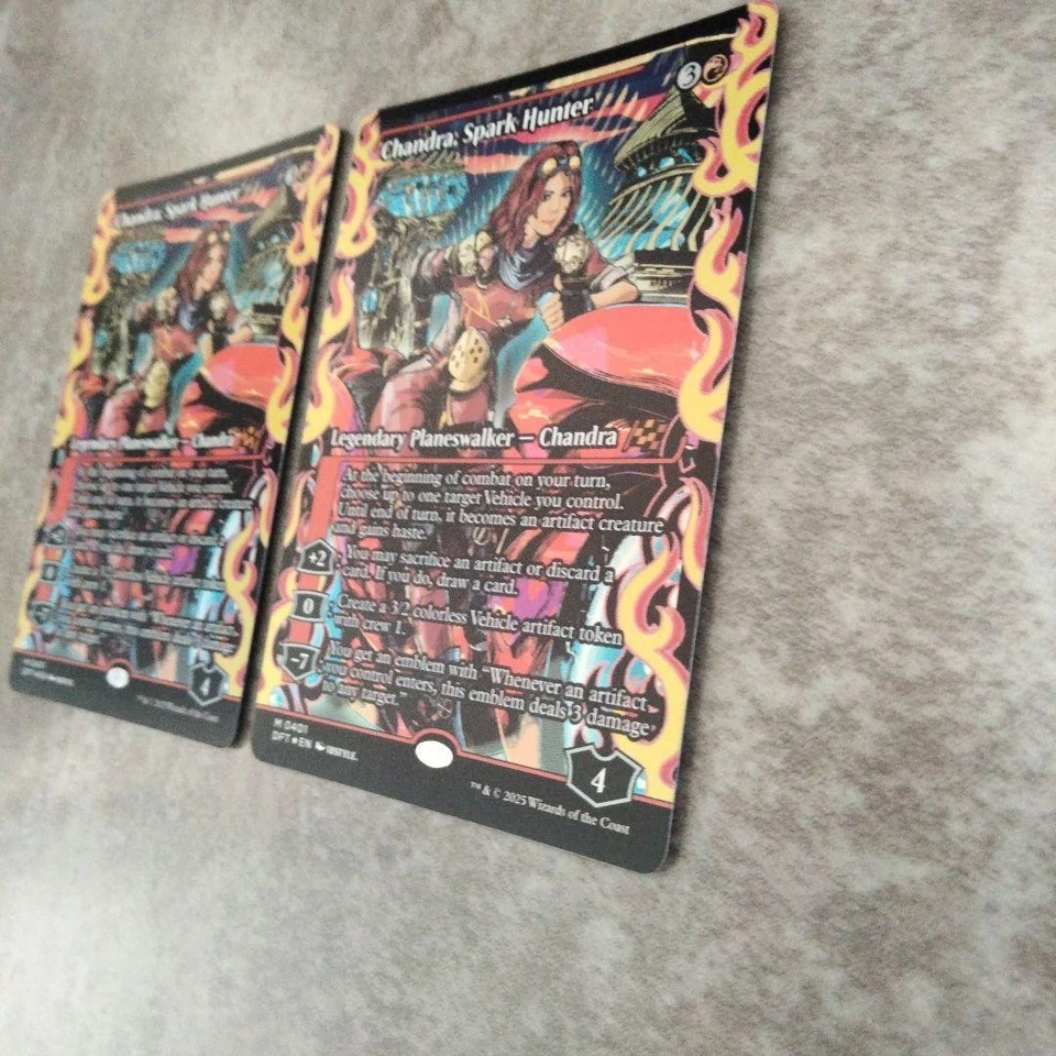 MTG Chandra the Light Chaser Foil English Set of 2 - Image 3 of 4