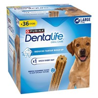 Hunde-Zahnpflege Snacks Dentalife Maxi 72 Stk Zahnstein Entferner HundezubehöR
