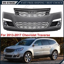 Complete Front Bumper Cover Kit For 2013-2017 Chevrolet Traverse Replacement
