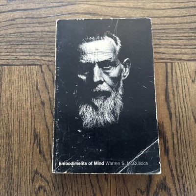 Embodiments of Mind (Mit Press), McCulloch, Warren S. Paperback 1970