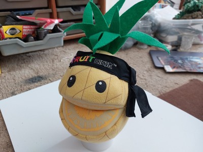 Fruit Ninja Ananas Frucht weiches Plüschtier 2013. Selten.