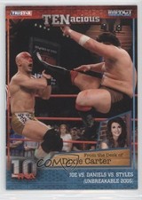 2012 TRISTAR TNA TENacious Samoa Joe Christopher Daniels vs Styles #92 5c5