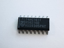 10PCS PC74HC161T PHILIPS Presettable Synchronous 4-Bit Binary Counter SOIC-16