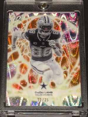 2025 Topps Resurgence Football CeeDee Lamb Protonyx #PT-20 /25 Cowboys Orange