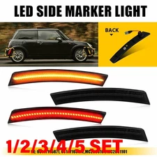 Front & Rear Bumper LED Side Marker Light For Mini R50 R52 R53 2002-2008 1-5SET