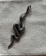 Thomas Sabo Charm- Ketten- Anhänger, Schlange, Silber