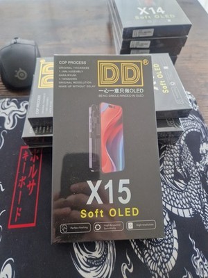 DD Soft OLED Display für iPhone 15 Move IC Premium Qualität Ersatzdisplay Black