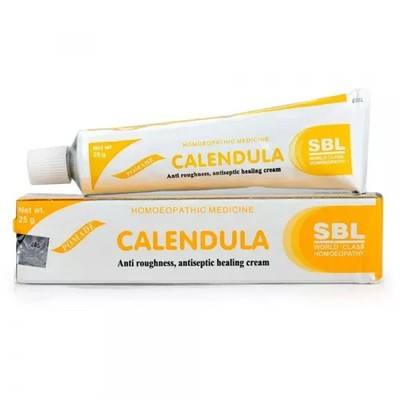 SBL Homeopathic Calendula Ointment 25gm Homeopathic Skin Healing Cream Pack of 6