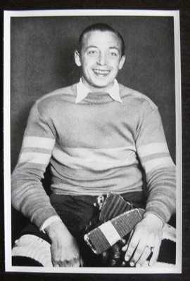 Olympia 1936 Deutscher Eishockey Torwart mGustav Jaenecke, Kapitän #38
