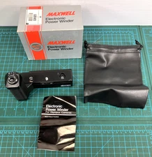 Maxwell OM-1TR Electronic Power Winder Black For Olympus OM-1 Camera Motor Drive