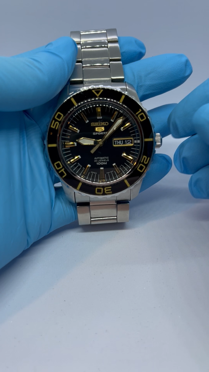 Seiko Men's Black Watch SNZH57 for sale online UK