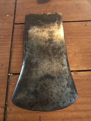 Vintage Single Bit Axe Head (Unmarked) 3lbs 4oz Forged ? New Jersey Barn Find