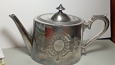 1900 Englische Teekanne Sheffield versilbert - James Dixon & Sons