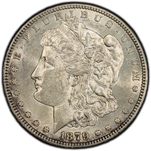 1879-S Reverse 1878 Morgan Silver Dollar [PCGS GOLD SHIELD AU58]  TOP 100 VAM-9!