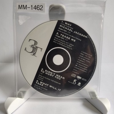 3T Featuring Michael Jackson   Why, Maxi-CD (G-/SC), Epic, MM-1462