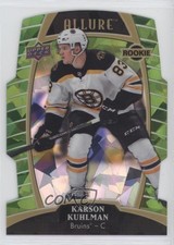 2019-20 Upper Deck Allure Rookies Green Quartz 3/99 Karson Kuhlman #65 0o1