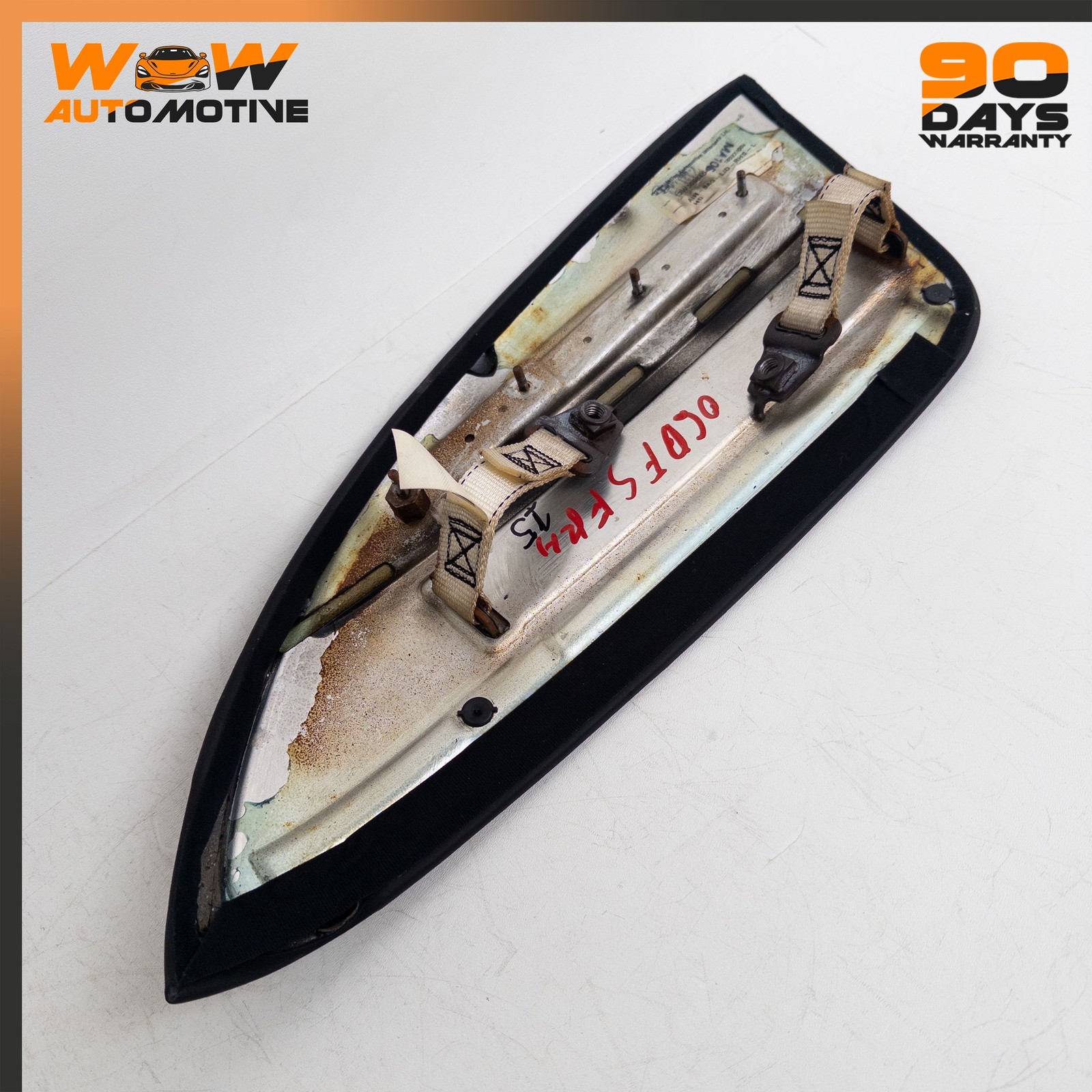 06-13 BENTLEY CONTINENTAL FLYING SPUR FRONT RIGHT DASHBOARD TRIM COVER BLACK OEM