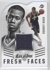 2014-15 Panini Excalibur Fresh Faces Die-Cut Jerseys Rodney Hood #12 0q0