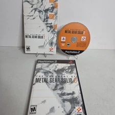 The Document Of Metal Gear Solid 2 Declassified PS2 TESTED CIB Reg Card