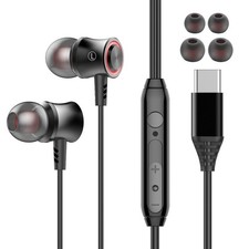 Usb Type-C Wired Earphones 2025 New Design In-Ear Headphones With Microphone,