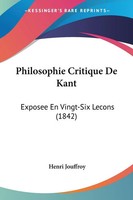 Philosophie Critique De Kant | Taschenbuch | FranzöSisch (2010)
