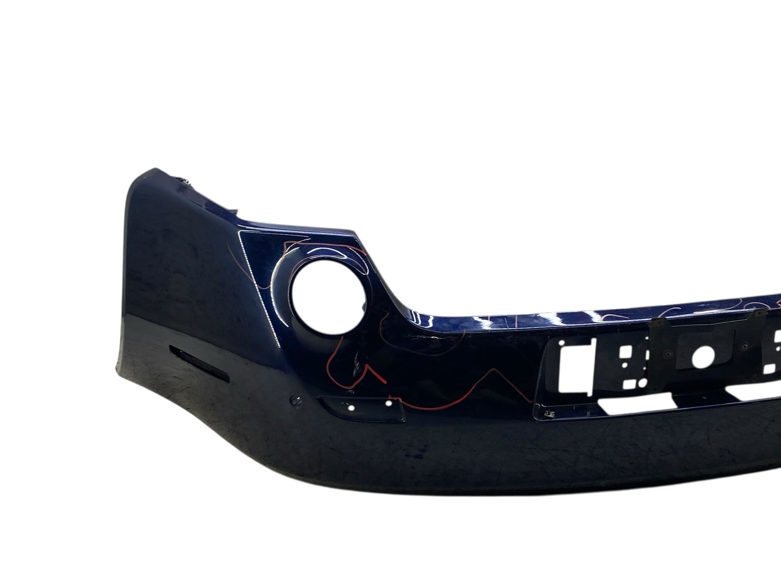 2009 Aston Martin Vantage Rear Bumper Cover Midnight Blue oem