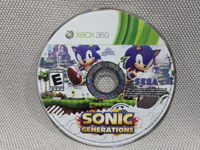Sonic Generations (Xbox 360, 2011) Disc Only Tested And Working Free Shipping