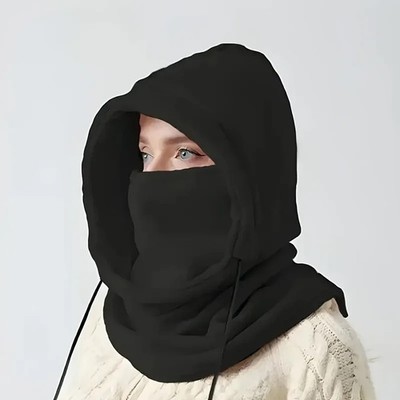 Unisex Winter Balaclava Knit Hood Windproof Warm Face Mask for Cold Weather