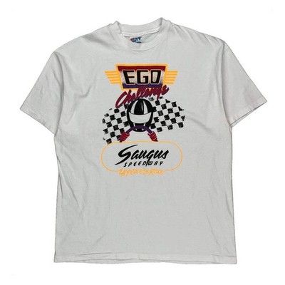 Ego Challenge Hanes Graphic T-Shirt - XL weiß Baumwolle