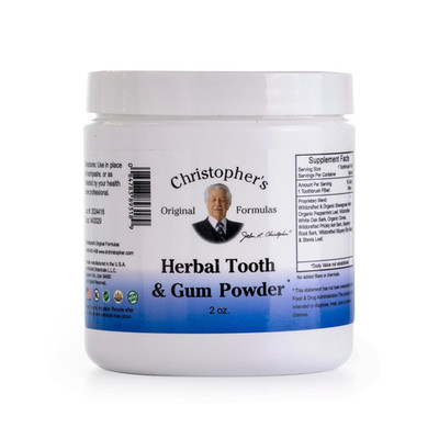 Christopher'S Original Formulas Herbal Tooth & Gum Powder | Natural Oral Care Po
