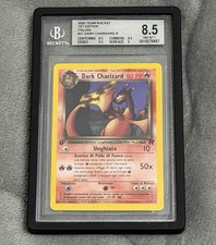 Dark Charizard Ita Bgs 8.5  PRIMA EDIZIONE Non holo Team Rocket 21/82