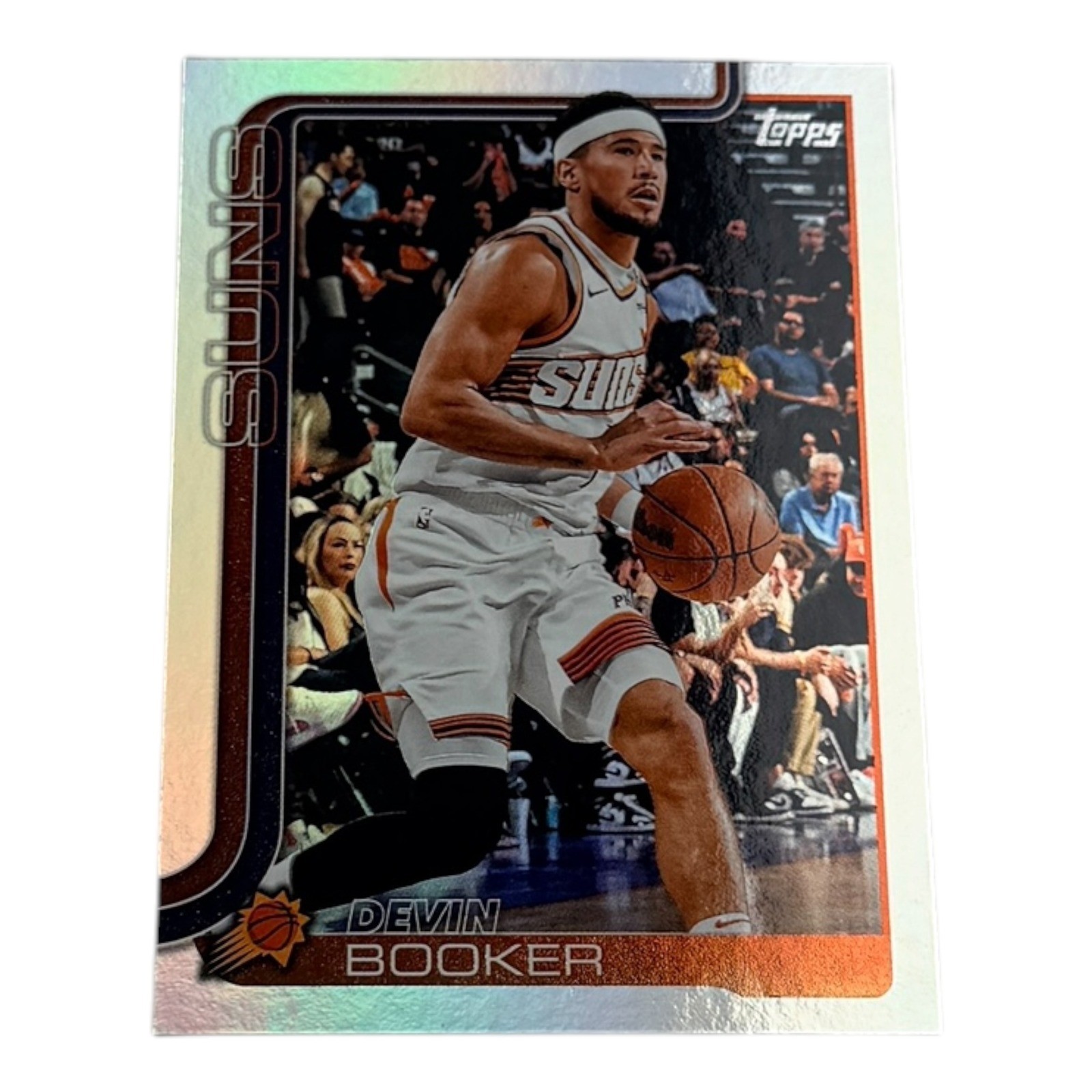 Devin Booker #156 Basketball Cards 2025 Topps trading card — raw and PSA graded price guide