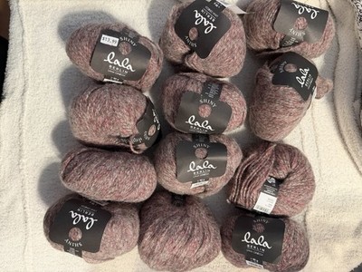 Lana Grossa Shiny Lala Berlin - Lot Of 12