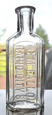 C. M. Fallon Druggist Rapid City, S.D. 2 oz.  