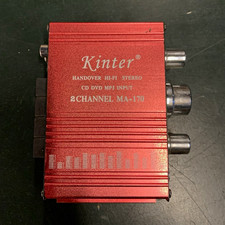 Red Kinter MA-170 2 Channel Mini Digital Audio Power Class-AB Amplifier