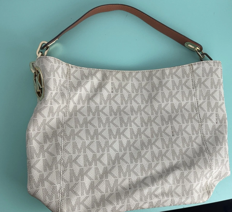 全新 Michael Kors Fulton Slouchy 签名手提包 — 第 3/4 张图片