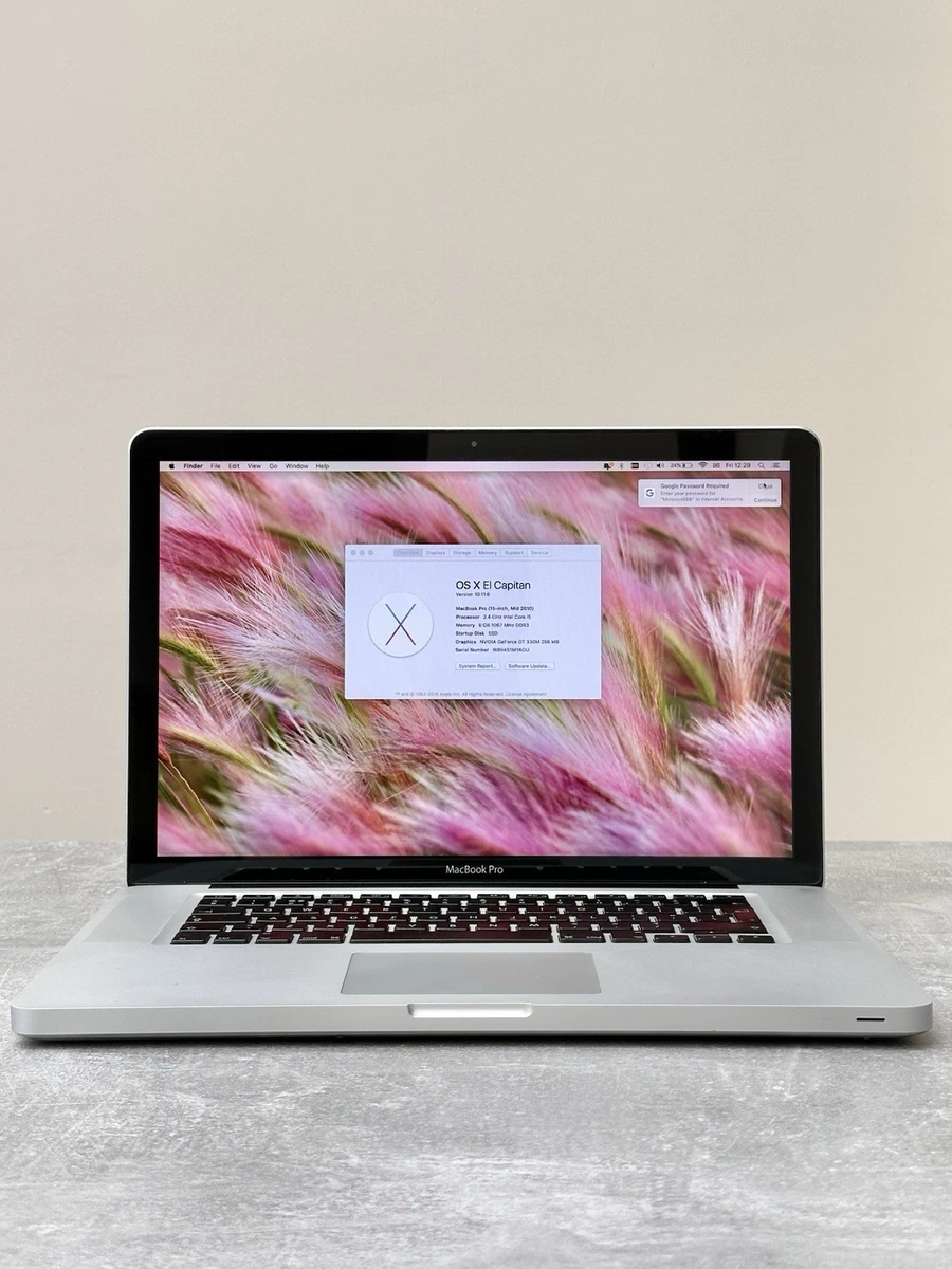 Macbook Pro 15 Mid 2010 for sale | eBay UK